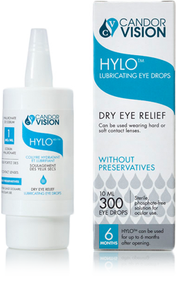 HYLO Lubricating Eye Drops