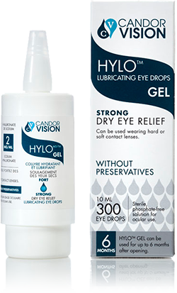 Hylo Lubrication Eye Gel Drops